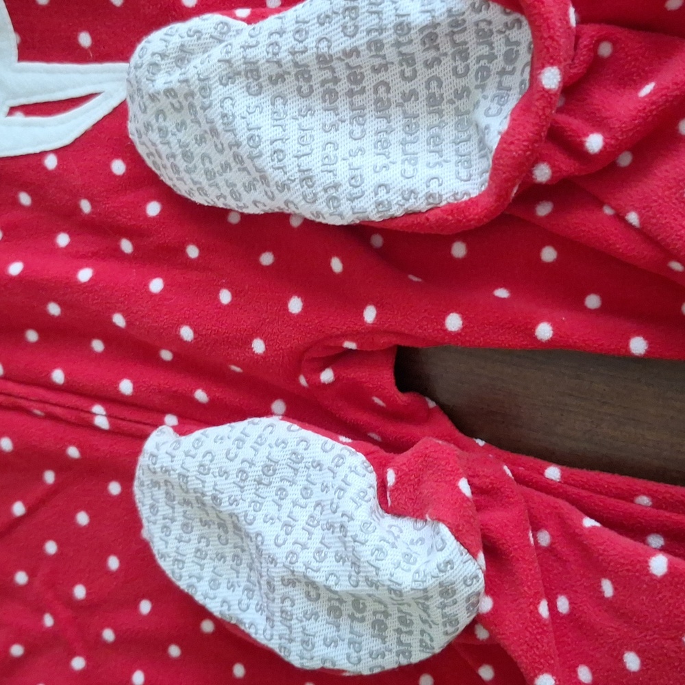 Carters Fleece Sleeper 3T - Picture 3 of 4